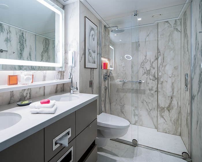 Crystal Cruises - Crystal Bach - Accommodation - Deluxe Suite with Panoramic Balcony-Window Bathroom.jpg